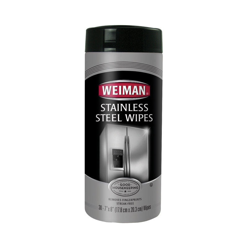 Weiman 30 pk Stainless Steel Cleaner Wipes