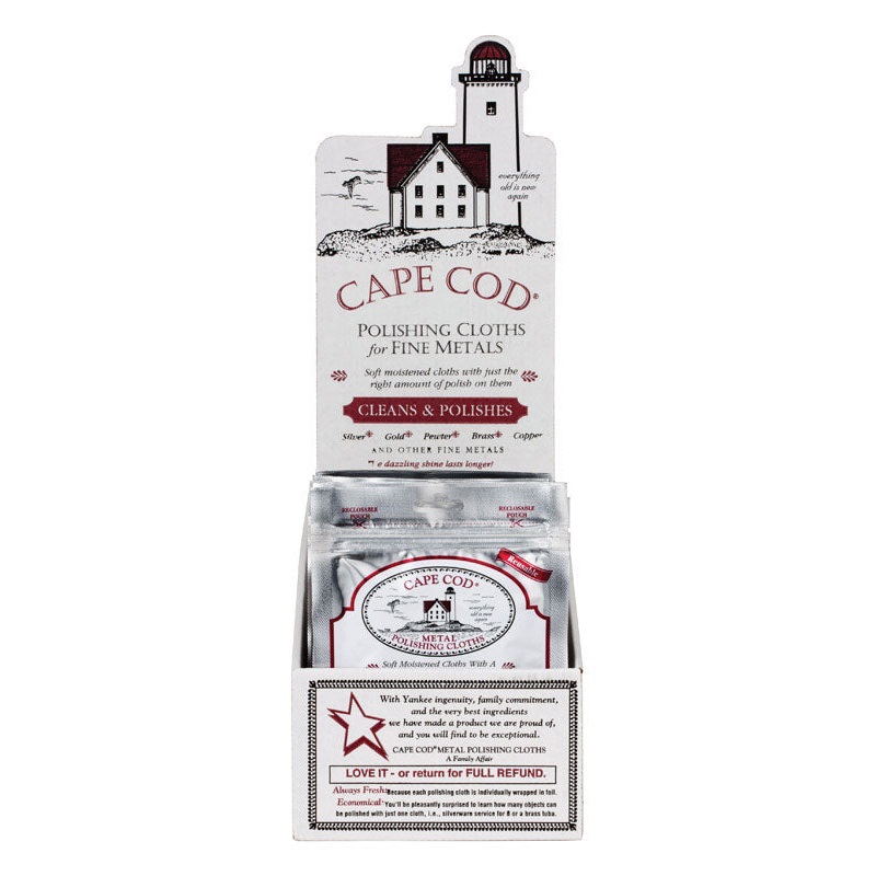Cape Cod 2 pk Metal Polish Cloth