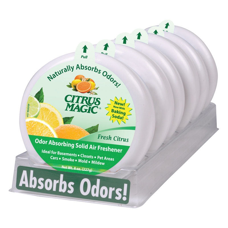 Citrus Magic Solid Air Freshener Citrus 8 oz.
