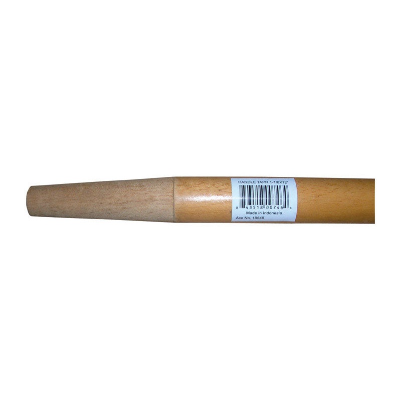 Contek Squeegee-Brush Handle Wood 1-1/8 in. x 72 in.