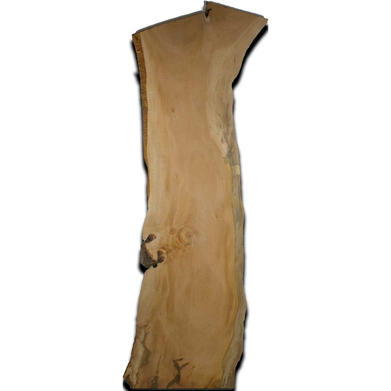 Cuban Mahogany Live Edge Wood Slab 1.5 In. x 18 In. x 70 In.