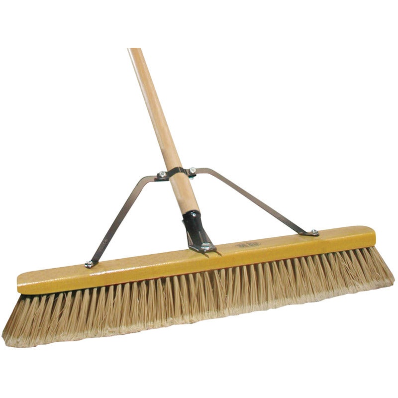 Job Site Smooth Surface Push Broom 24 in. W x 60 in. L x 3 in. L