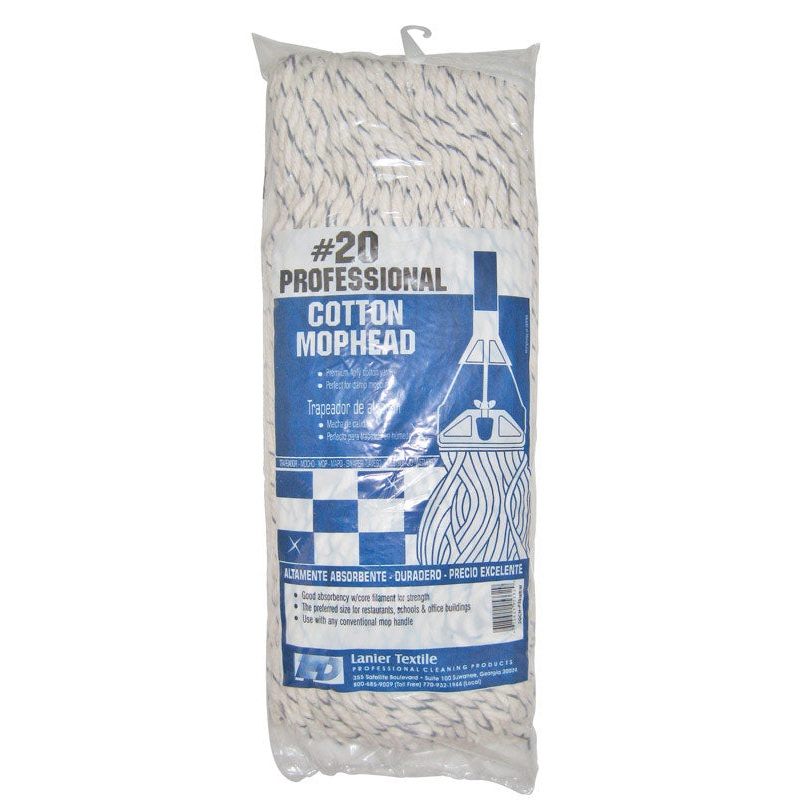 Lanier #20 Mop Refill Cotton 1 pk