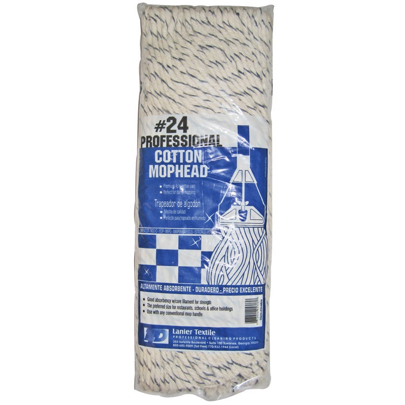 Lanier #24 Mop Refill Cotton 1 pk