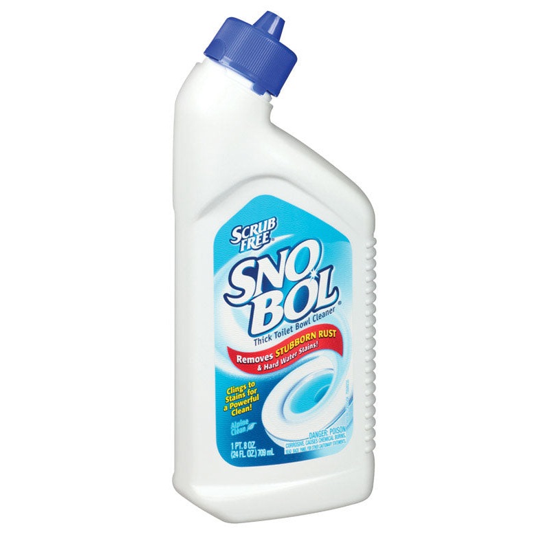 Sno Bol Scrub Free Liquid Toilet Bowl Cleaner 24 oz.