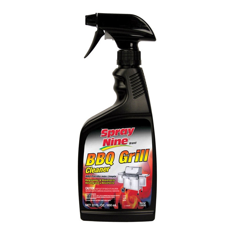 Spray Nine Grill Cleaner 22 oz. Liquid For Multi Surface