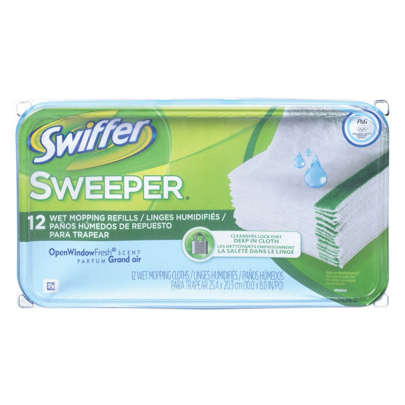 Swiffer Sweeper Mop Refill Cloth 12 pk