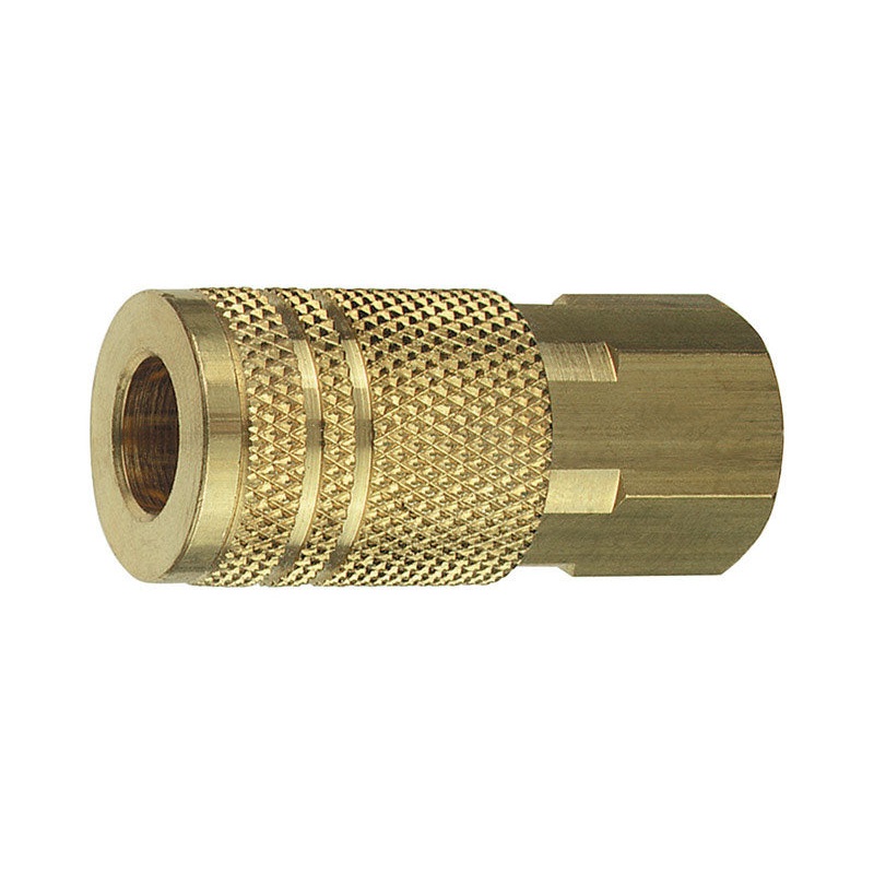 Tru-Flate Quick Change Coupler Brass 1/4 in. FNPT