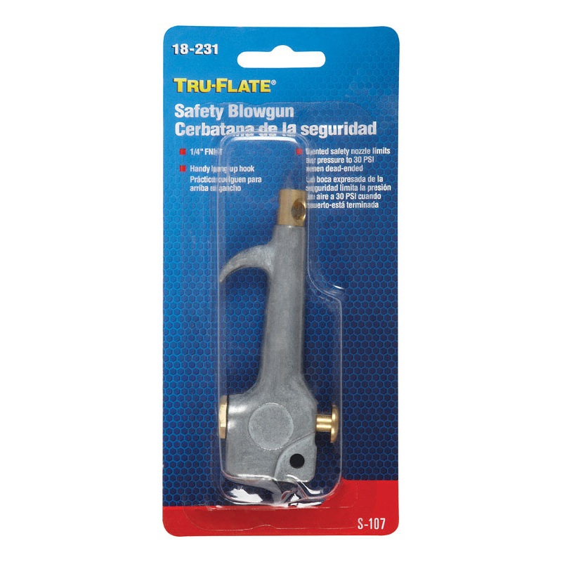 Tru-Flate Safety Blow Gun 1/4 in. NPT