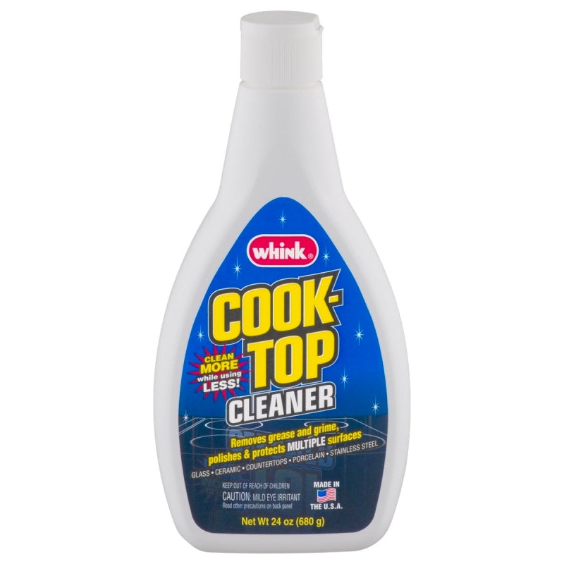 Whink 33261 Cooktop Cleaner, 24 oz, Liquid, Citrus, Blue/Green