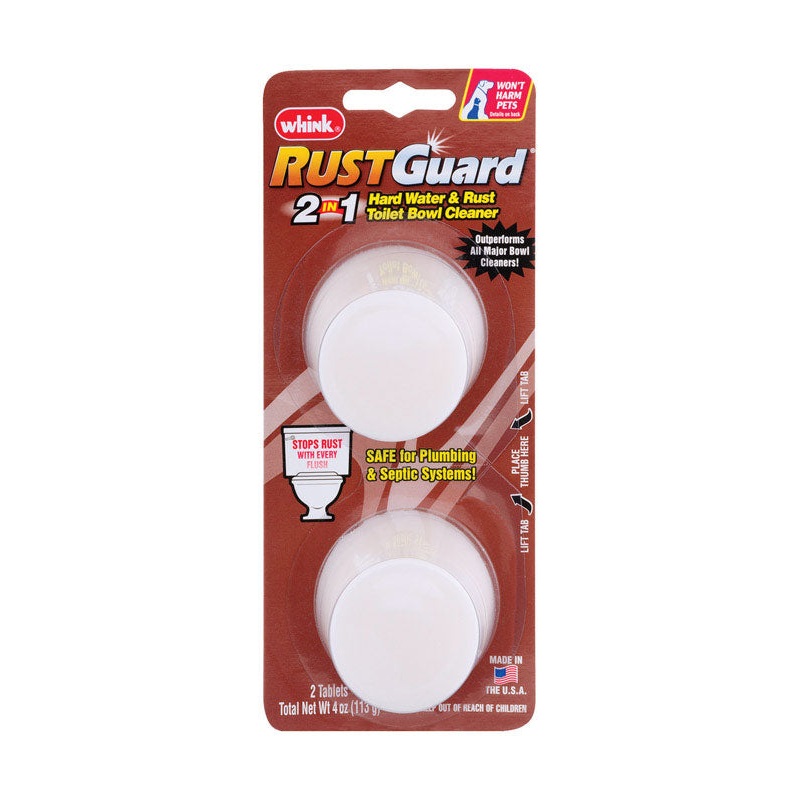 Whink Rust Guard Toilet Bowl Cleaner 2 pk