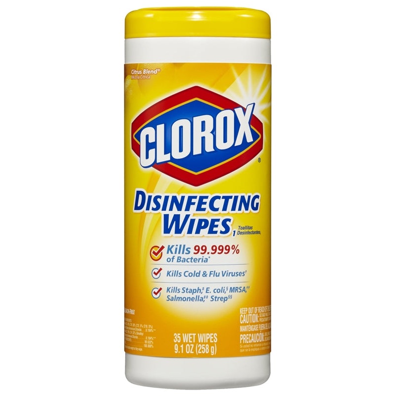 Clorox 01594 Citrus Scent Clorox Wipes