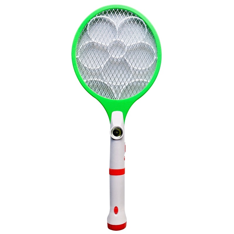 Landscapers Select 2011 Electric Mosquito Swatter with LED Light and Torch, 9.65 in L Mesh, 9-1/4 in W Mesh, Pack of 50