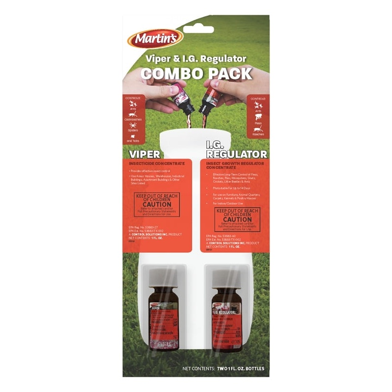 Martin’s 82005006 Viper/IGR Combo Pack, Liquid, Indoor, 1 oz