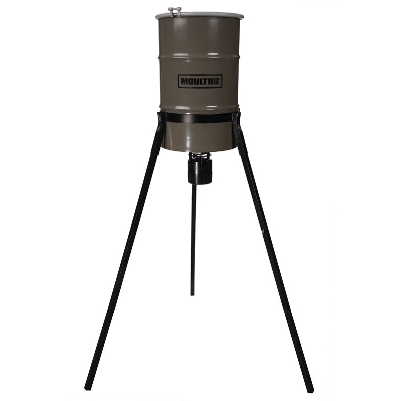 Moultrie MFG-13060 Tripod Deer Feeder, Battery, ABS