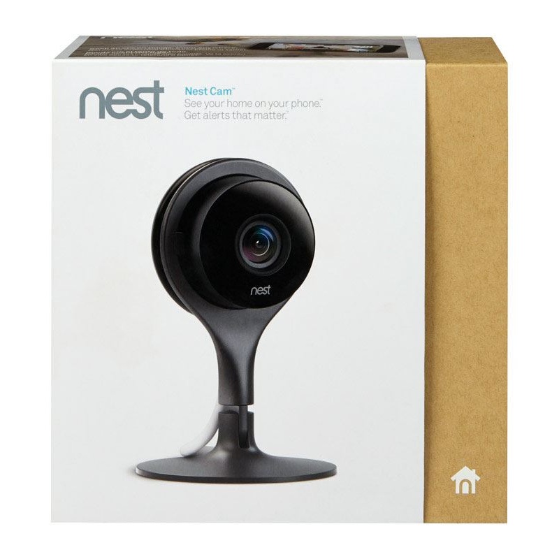 Nest Indoor Cam Plug-in Indoor Black Wi-Fi Security Camera