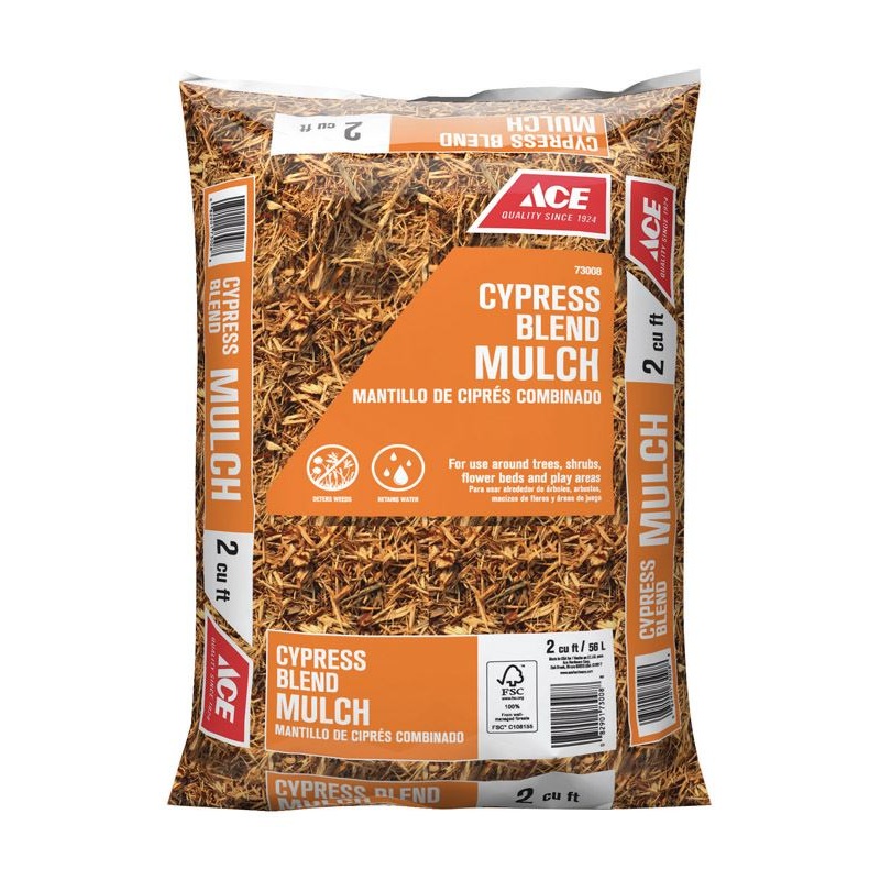 Oldcastle Brown Cypress Blend Mulch 2 cu. ft.