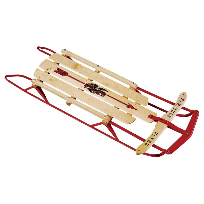 Paricon 1048 Runner Sled, Flexible Flyer, 5-Years Old and Up, Steel, Red, Pack of 2