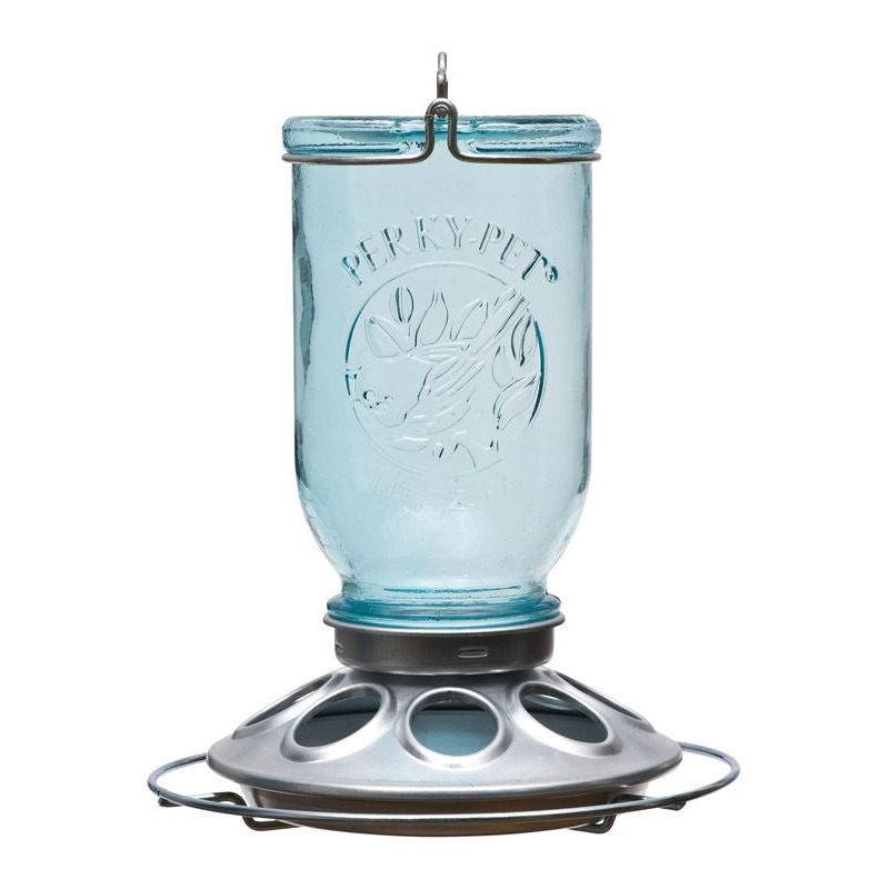 Perky-Pet Wild Bird 1 lb. Glass Bird Feeder 8 ports