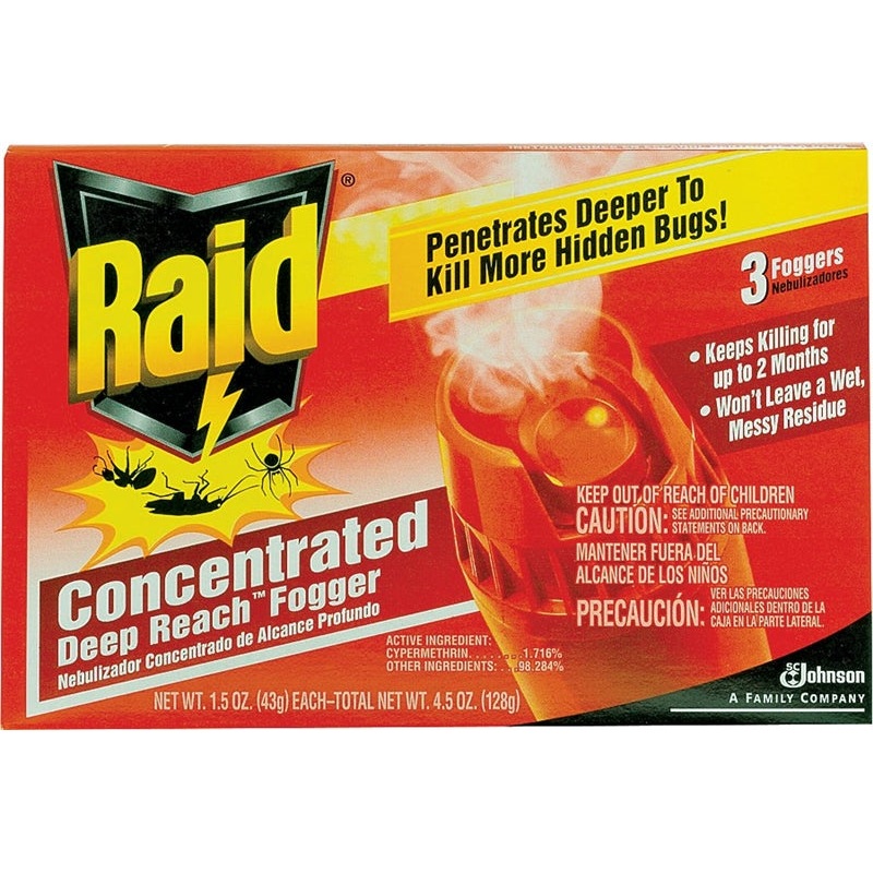 Sc Johnson 77701/81590 Raid Deep Reach Fogger
