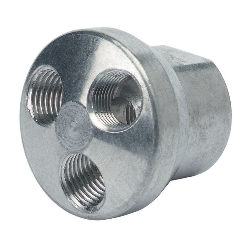 Tru-Flate 3-In-One Airline Manifold Brass 1/4 in. NPT
