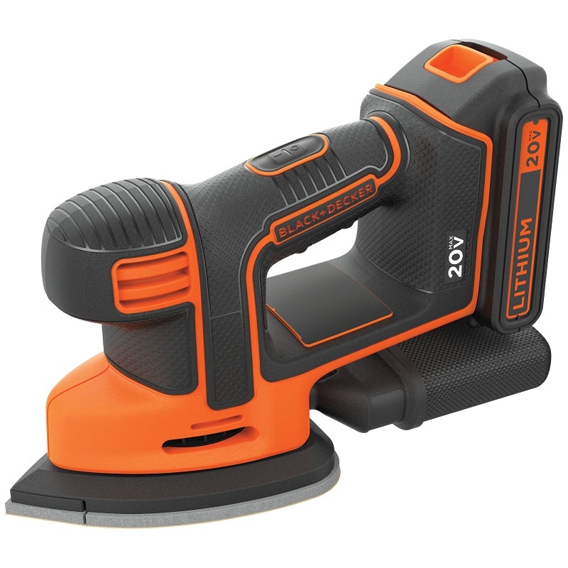 Black+Decker MOUSE BDCMS20C Sander, 20 V, 1.5 Ah