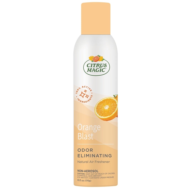 Citrus Magic 0862474 Air Freshener, 7 fl-oz, Fresh Orange, Pack of 6