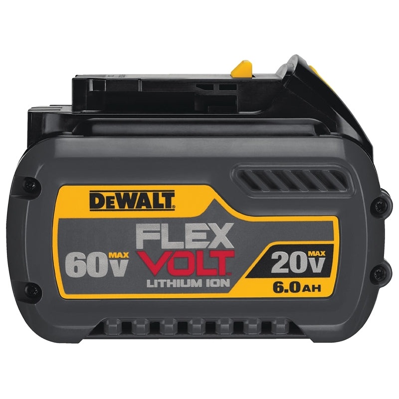 DEWALT DCB606 Rechargeable Battery Pack, 20/60 V Battery, 6 Ah, 1 hr Charging