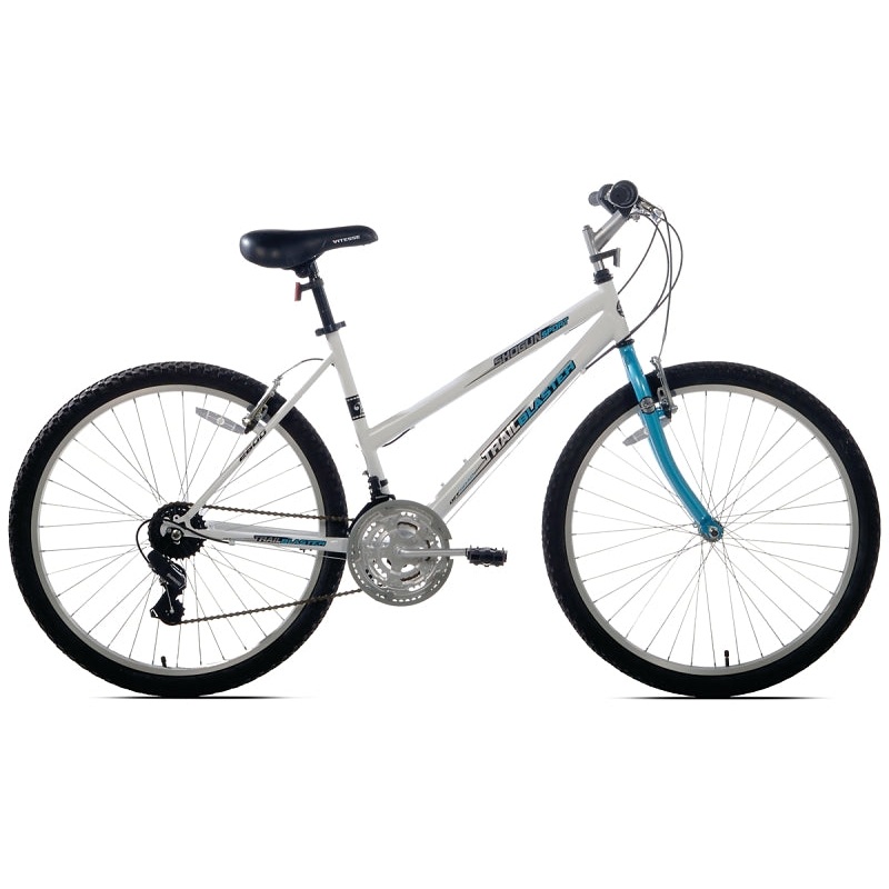 Kent 52677 Bicycle, Women’s, Steel Frame, 26 in Dia Wheel, Terrain Teal/White