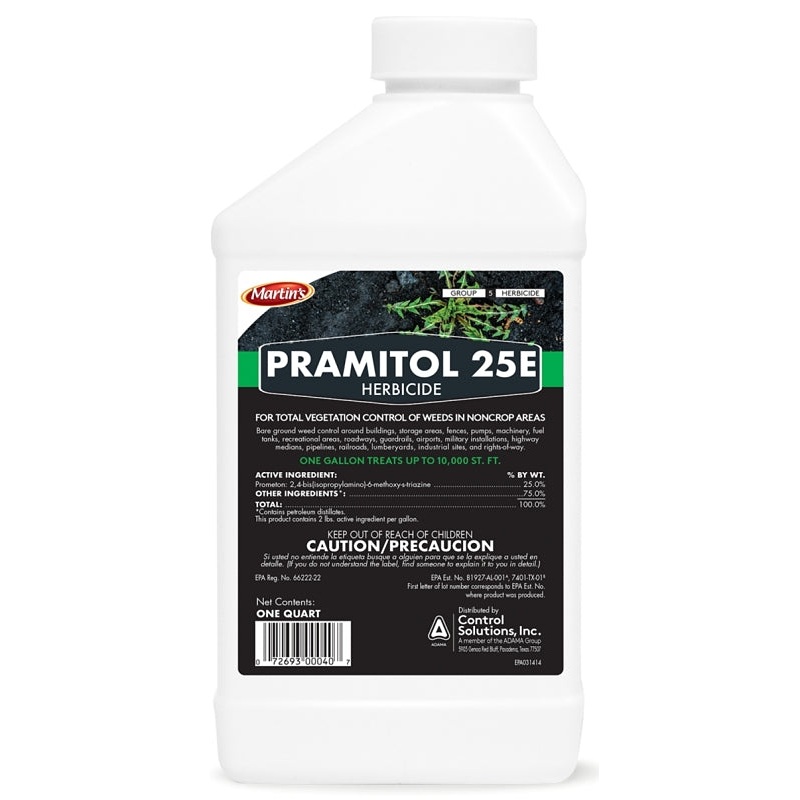 Martin’s 82000040 Herbicide Vegetation Killer, Liquid, Amber/Yellow, 1 qt