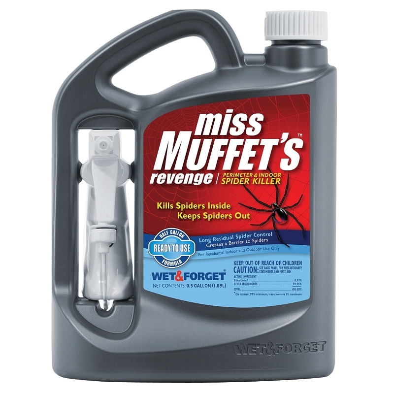 Miss Muffet’s Revenge 803064 Spider Control, Liquid, Spray Application, 64 oz