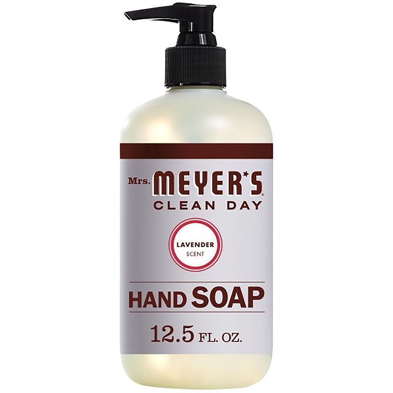 Mrs. Meyer’s 11104 Hand Soap, Liquid, Lavender, 12.5 oz Bottle