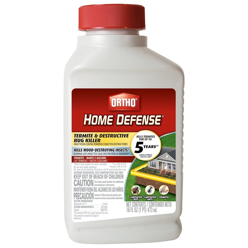 Ortho Home Defense 0200010 Bug Killer, Liquid, Spray Application, 16 oz Bottle