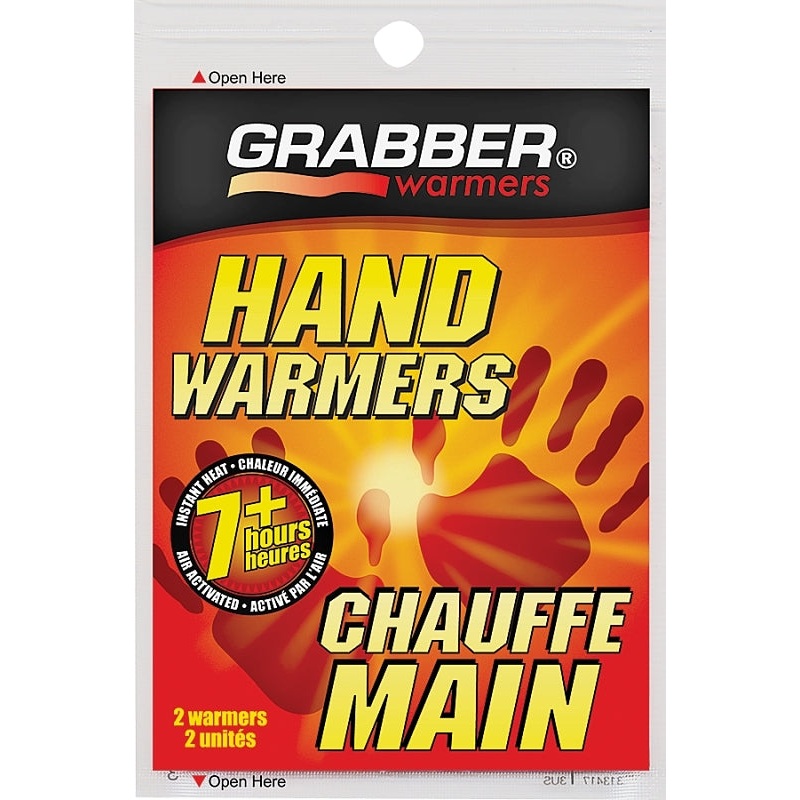 Grabber Warmers HWEF Hand Warmer, Specifications: 135 deg F Average, 156 deg F Max, 7 hr Continuous Warmth, Pack of 40