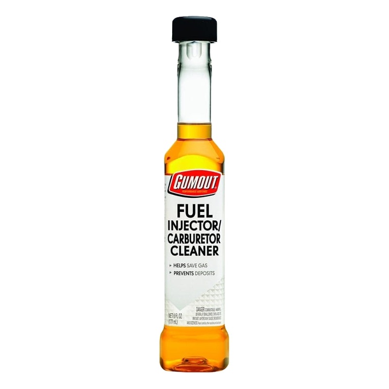 Gumout 510021 Fuel Injector and Carburetor Cleaner, 6 oz, Hydrocarbon, Pack of 6