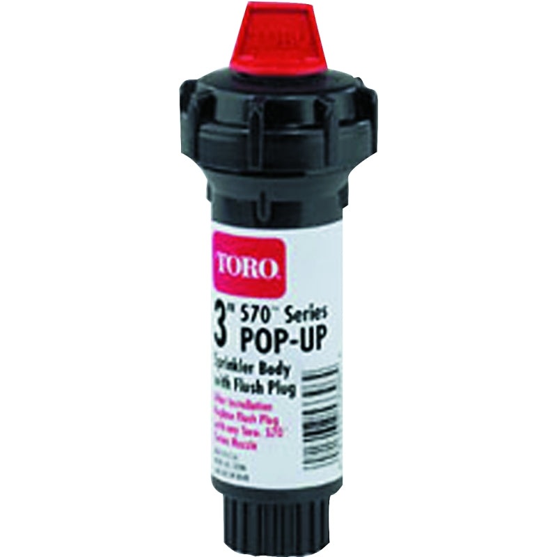 Toro 53820 Pop-Up Body, ABS, Specifications: 1/2 in NPT Female Connection, 20 to 50 psi