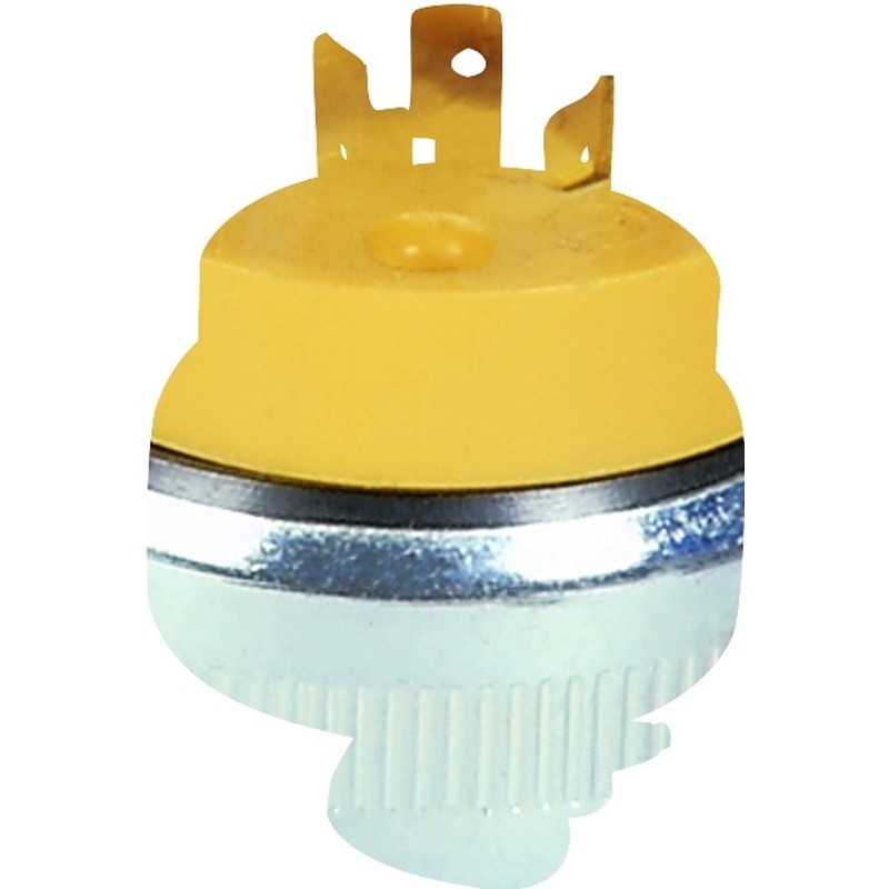 Arrow Hart 2364-BOX Locking Plug, 2 -Pole, 20 A, 250 V, NEMA: NEMA L6-20, Yellow