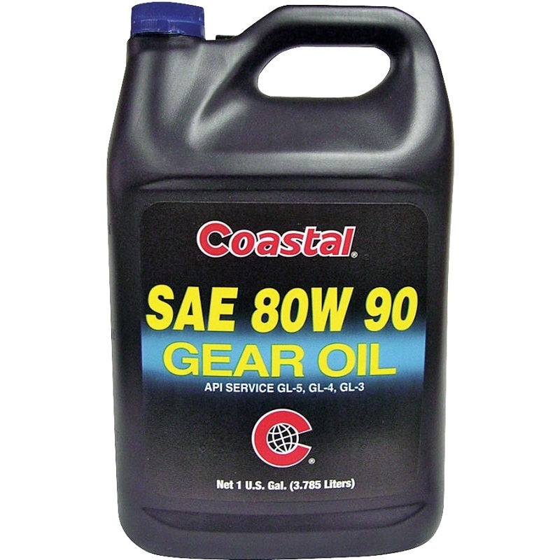 Coastal 12405 Gear Oil, 80W-90, 1 gal Bottle, Pack of 3