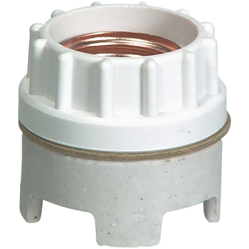 Eaton Wiring Devices 610-BOX Sign Receptacle, 250 VAC, 660 W, Porcelain Housing Material, White, Pack of 10