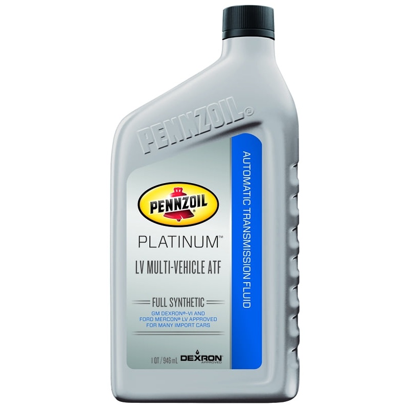 Pennzoil 550041916 Transmission Fluid, Red, 1 qt, Bottle, Pack of 6