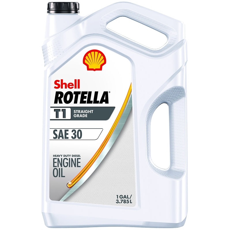 Shell Rotella 550045380 Engine Oil, 30, 1 gal, Pack of 3