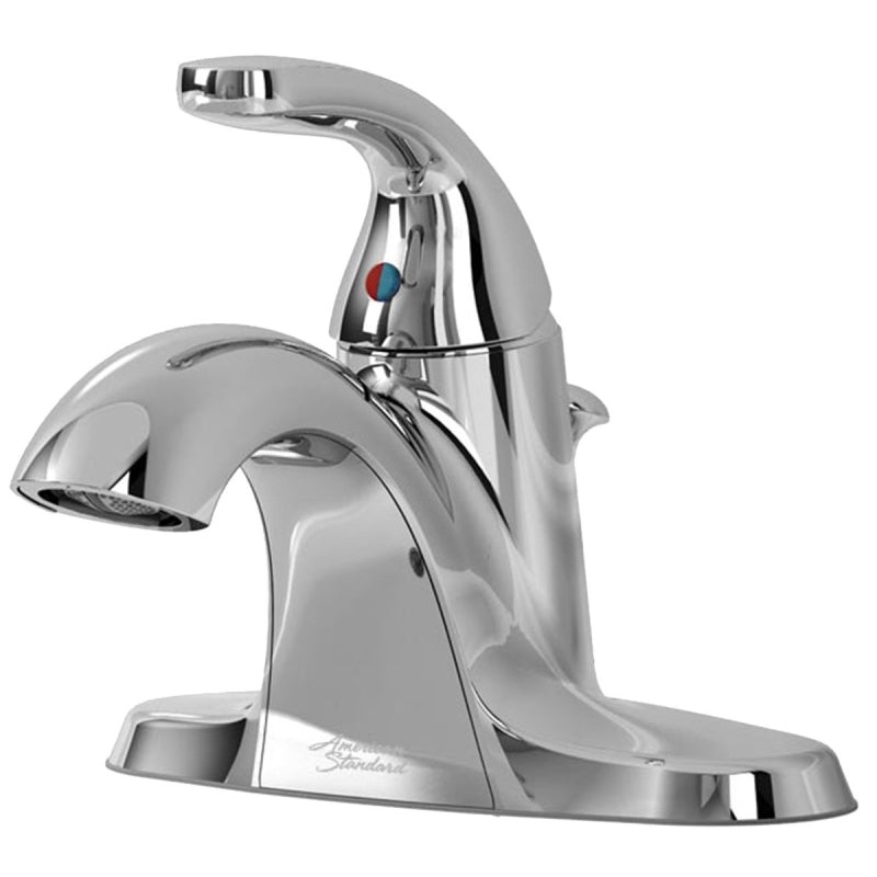 American Standard Cadet Suite 9091110.002 Series Centerset Bath Faucet, Mid Arc Spout, Polished Chrome, 4-1/4 in, Metal