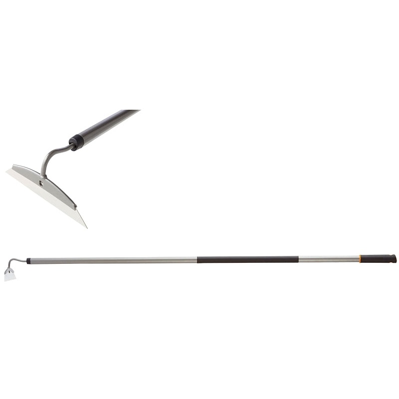 Fiskars 336500-1001 Garden Hoe, Steel Blade, 60 in OAL