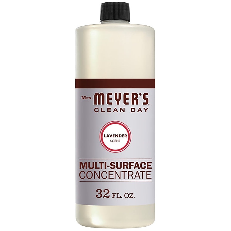 Mrs. Meyer’s Clean Day 11440 Cleaner Concentrate, 32 oz Bottle, Liquid, Lavender