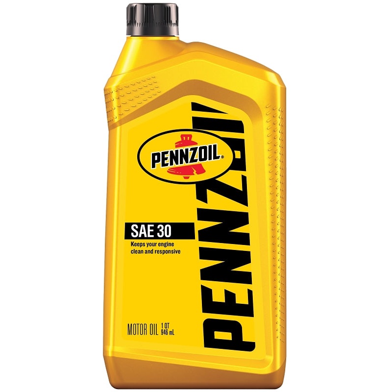Pennzoil 550034991/3539 Motor Oil, 30WT, 1 qt Bottle, Pack of 6