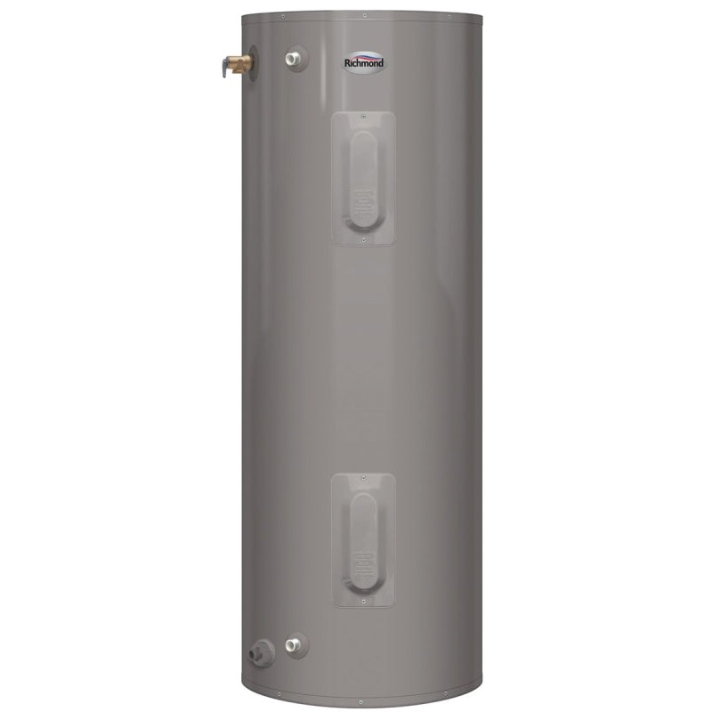 Richmond Essential Series T2V30-D Electric Water Heater, 240 V, 4500 W, 30 gal Tank, 0.92 Energy Efficiency