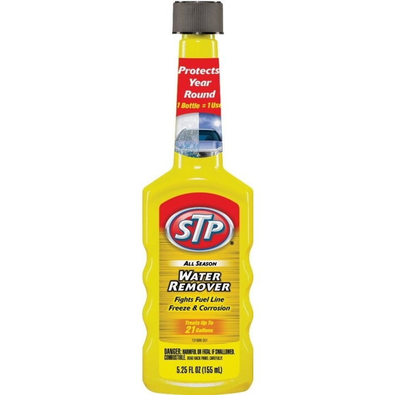 STP 78572 Water Remover Straw, 5.25 oz Bottle