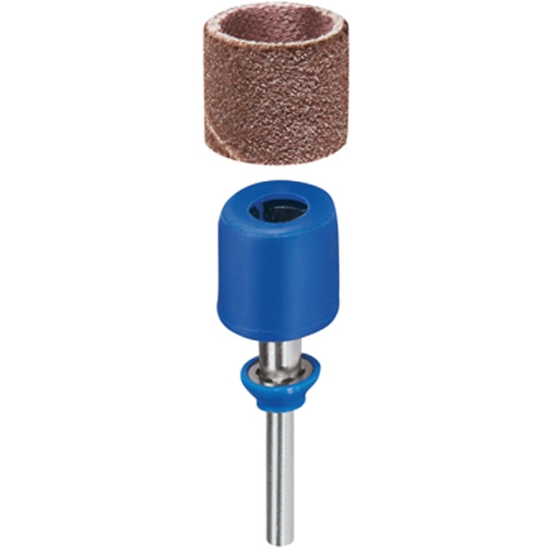 Dremel EZ Drum EZ407SA Mandrel, For: Dremel Rotary Tools and Model 408, 432, 445 1/2 in Sanding Bands, Pack of 2