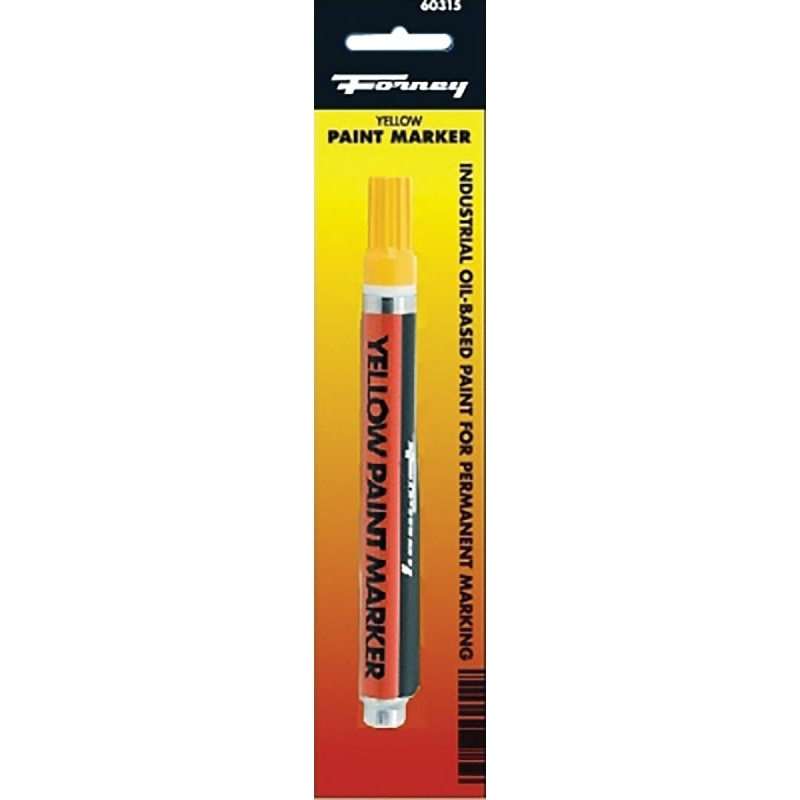 Forney 60315 Paint Marker, White, Hydrocarbon Odor/Scent