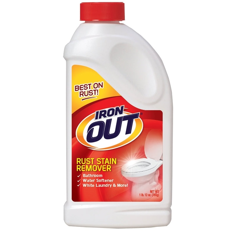 Iron OUT IO30N Rust and Stain Remover, 1 lb 12 oz, Powder, Mint, White